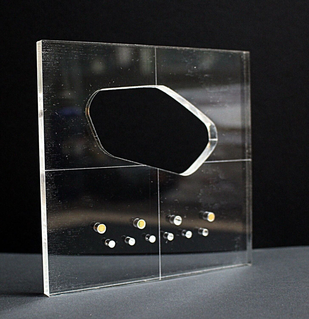 Vintage Tele Body Bridge Pickup Cavity Routing Template Acrylic B Stock
