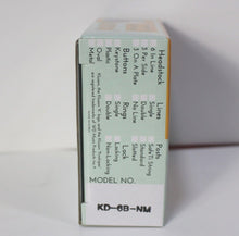 Load image into Gallery viewer, Kluson Vintage 6 in line Tuners for Fender Strat Tele Single Line Nickel KD-6B-NM
