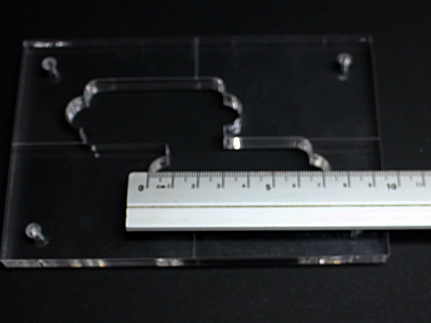 P Bass Pickup Cavity Routing Template For Body Acrylic Precision ...