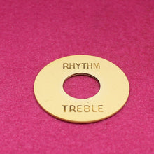 Load image into Gallery viewer, Aged Montreux Guitars 59 Les Paul Cream Toggle Plate. M03
