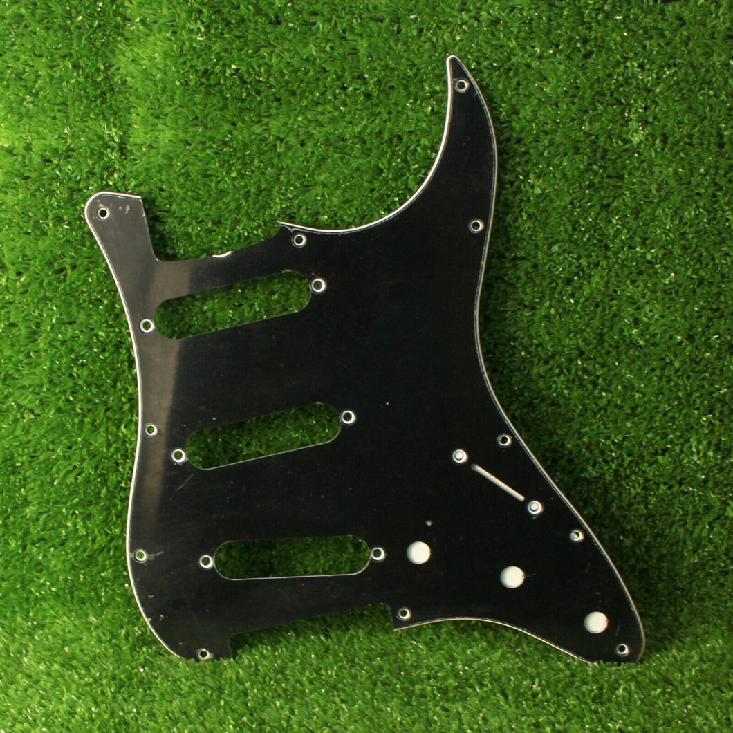 B Stock 64 65 66 67 Pickguard For Strat Black 3 Ply
