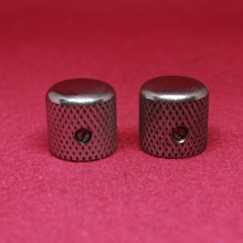 Load image into Gallery viewer, Aged Dome Knobs For Telecaster (2) - Chrome

