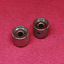 Load image into Gallery viewer, Aged Dome Knobs For Telecaster (2) - Chrome
