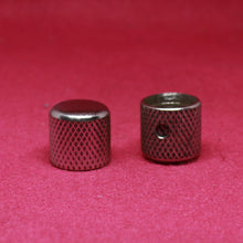 Load image into Gallery viewer, Aged Dome Knobs For Telecaster (2) - Chrome
