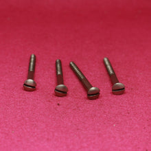 Load image into Gallery viewer, Aged Chrome Neck Plate with Slotted Screws For Telecaster ANP125
