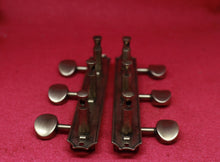 Load image into Gallery viewer, Aged Kluson Double LineTuners For Gibson  Epiphone Guitars 3 on Plate Nickel

