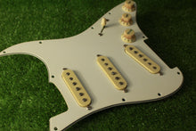 Load image into Gallery viewer, Voodoo Strat Grey Bottom Aged Pickup Pickguard Assembly RPS6 Jimi Hendrix - AB05
