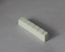 Load image into Gallery viewer, Guitar Nut Plastic Graphite Compound For Les Paul  43mm x 6mm White 3 Pcs
