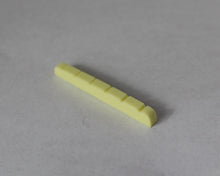 Load image into Gallery viewer, Guitar Nut Plastic Graphite Compound For Strat Tele  42mm x 3.5mm Ivory 3 Pcs
