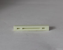 Load image into Gallery viewer, Guitar Nut Plastic Graphite Compound For EPI, SG  42mm x 6mm White 3 Pcs
