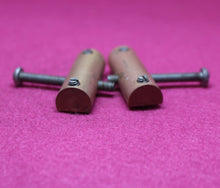Load image into Gallery viewer, Aged 51-54 Precision P Bass Brass Compensated Tilt Saddles
