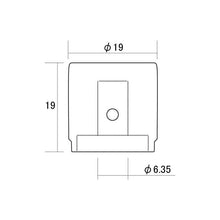 Load image into Gallery viewer, Brass Flat Barrel Knobs w/ Set Screws For Telecaster (2) - Nickel
