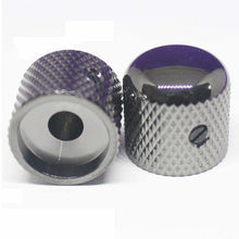 Load image into Gallery viewer, Gotoh VK-19 Cosmo Black Dome Knobs For Ibanez 19mm Dia (2)
