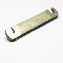 Load image into Gallery viewer, Vintage Wraparound Aged Les Paul Light Weight Aluminum Tailpiece  - Nickel C12
