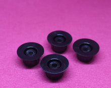 Load image into Gallery viewer, Guild Guitar Knobs Metric Gold Inserts NOS set of 4 (2 Vol 2 Tone)
