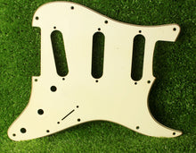Load image into Gallery viewer, Aged 68 69 Voodoo Reverse Bridge Pickguard Pearloid Back For Hendrix Strat AGP21
