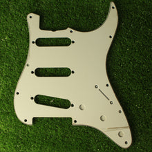 Load image into Gallery viewer, B Stock 64 65 66 67 Pickguard For Strat Parchment 3 Ply
