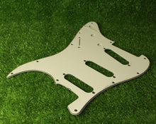Load image into Gallery viewer, B Stock 64 65 66 67 Pickguard For Strat Parchment 3 Ply

