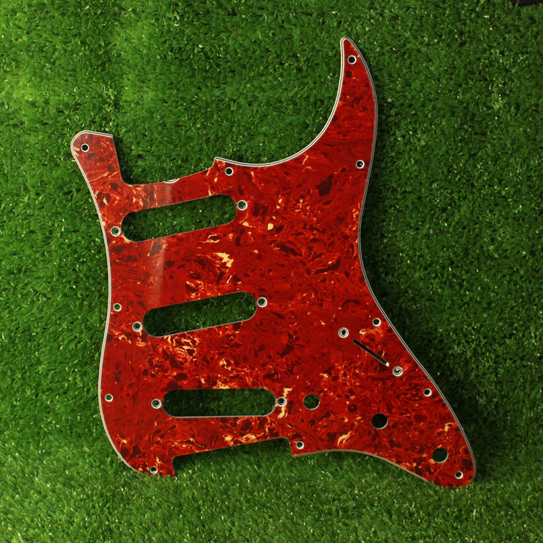 B Stock 64 65 66 67 Pickguard For Strat Tortoise Shell Celluloid Top 4 Ply