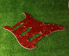Load image into Gallery viewer, B Stock 64 65 66 67 Pickguard For Strat Tortoise Shell Celluloid Top 4 Ply
