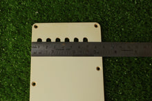 Load image into Gallery viewer, Aged Tremolo Cover Back Plate For Strat  with Aged Screws ABP149 - Aged White
