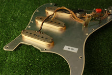 Load image into Gallery viewer, 1964 Grey Bottom RPS6 Aged Cream Strat Pickup Pickguard Assembly AB09
