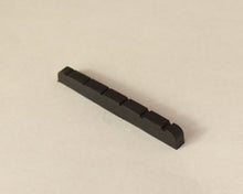 Load image into Gallery viewer, Guitar Nut Plastic Graphite Compound For Strat Tele  43mm x 3.5mm Black 3 Pcs

