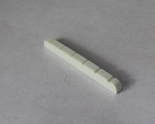 Load image into Gallery viewer, Guitar Nut Plastic Graphite Compound For Strat Tele  43mm x 3.5mm White 3 Pcs
