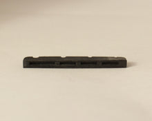 Load image into Gallery viewer, Bass Guitar Nut Plastic Graphite Compound For P Bass 43 mm x 3.5mm Black 3 Pcs
