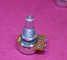 Load image into Gallery viewer, Set of Rhythm Roller Knobs Solid Shaft Mini Pots w/ Bracket For Fender Jaguar
