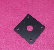 Load image into Gallery viewer, Aged Les Paul Custom Jack Plate. Black 3 Ply
