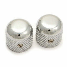 Load image into Gallery viewer, Original Fender 52 Chrome Telecaster Knobs Set (2)  009-4040-049
