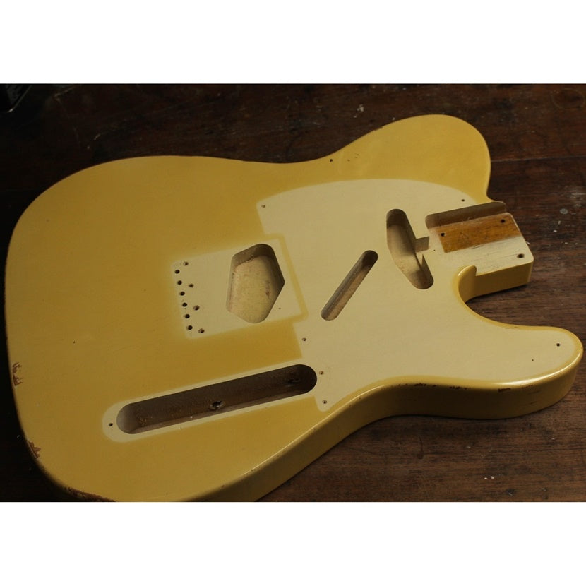 BDAG-002 - Aged Telecaster Body 60s Style - Olympic White