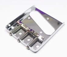 Load image into Gallery viewer, Telecaster Bridge with Nickel Compensated Saddles - Chrome
