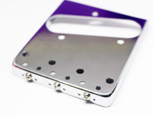 Load image into Gallery viewer, Telecaster Bridge with Nickel Compensated Saddles - Chrome
