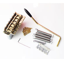 Load image into Gallery viewer, Vintage Style Tremolo Bridge For USA Stratocaster - Gold
