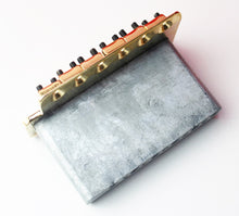 Load image into Gallery viewer, Vintage Style Tremolo Bridge For USA Stratocaster - Gold
