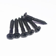 Load image into Gallery viewer, Partial Threaded Telecaster, Fixed Bridge, Strap Button Mounting Screws (6)

