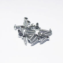 Load image into Gallery viewer, Hosco 3 x 12mm Screws For Fender® and Epiphone® Pickguards - Chrome
