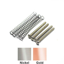 Load image into Gallery viewer, GS-064 Slotted Humbucker Pickup Screws with Springs Set
