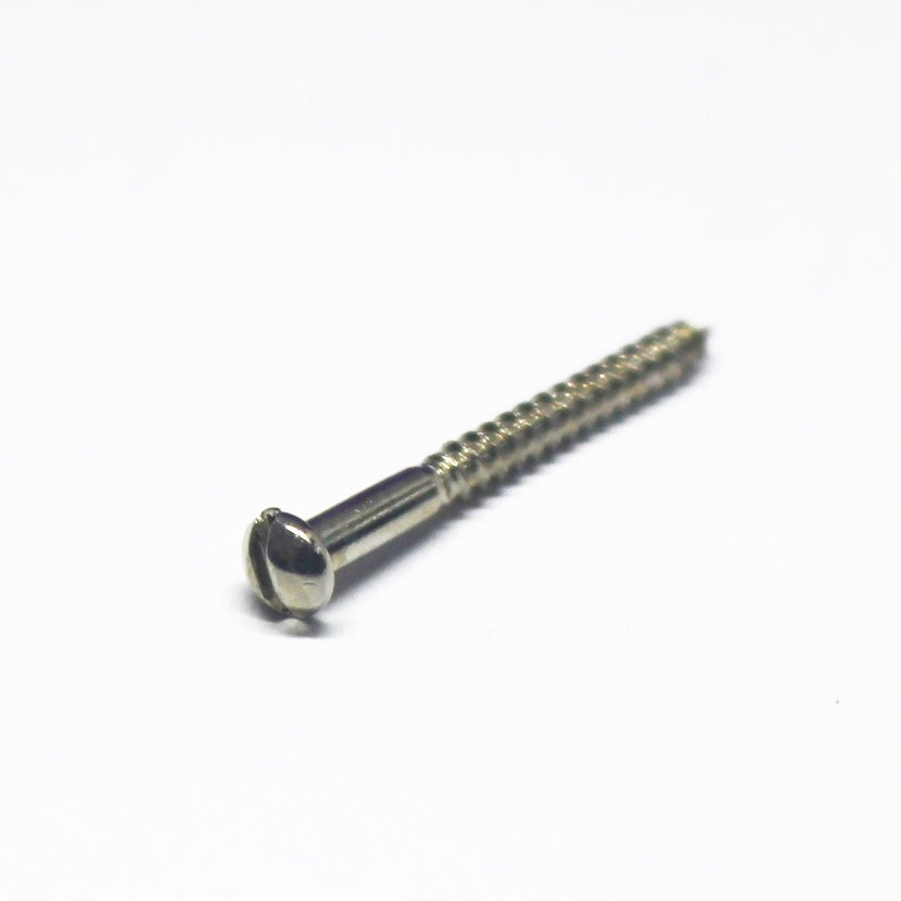 GS-093-NI - Slot Head Neck Pickup Mounting Screws For Vintage Telecaster - Nickel