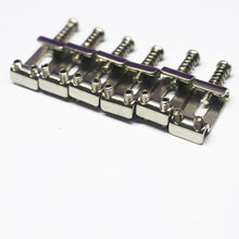 Load image into Gallery viewer, Vintage Style Saddles Set For USA Stratocaster 10.8mm - Nickel
