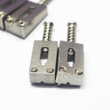 Load image into Gallery viewer, Stainless Steel Saddles For Strat or Tele Bridges - 54mm
