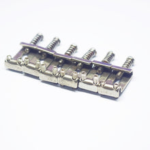 Load image into Gallery viewer, Aged Saddles For Stratocaster Bridges - Nickel
