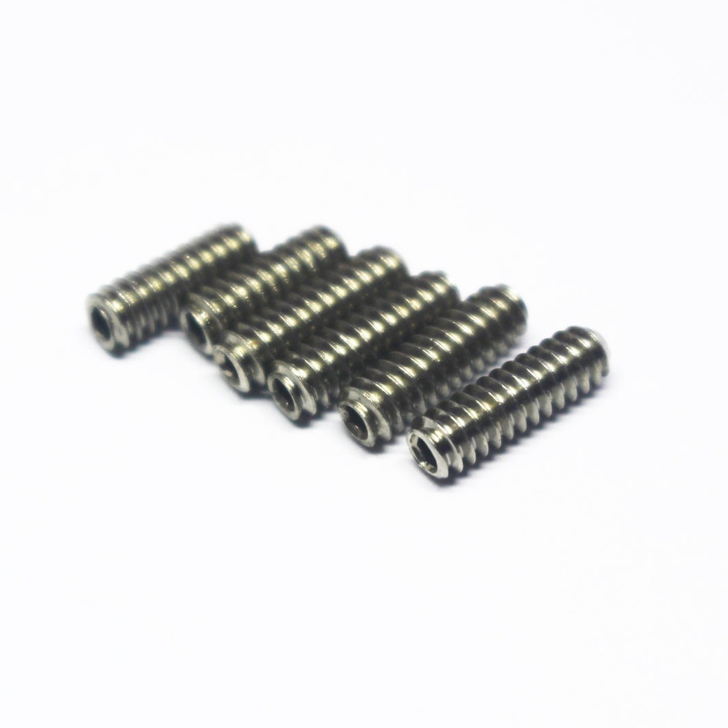 GS-124-NI - Saddle Height Allen Head Screws Set for USA Telecaster - Nickel