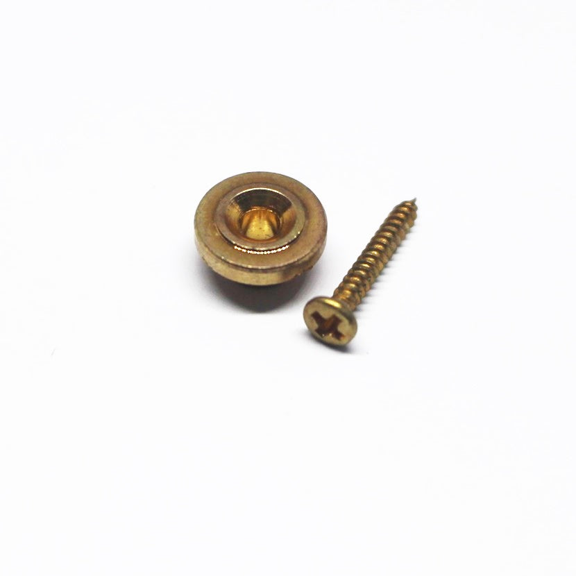 HW-024-AGG - Round String Tree Retainer For 50's Strat - Aged Gold