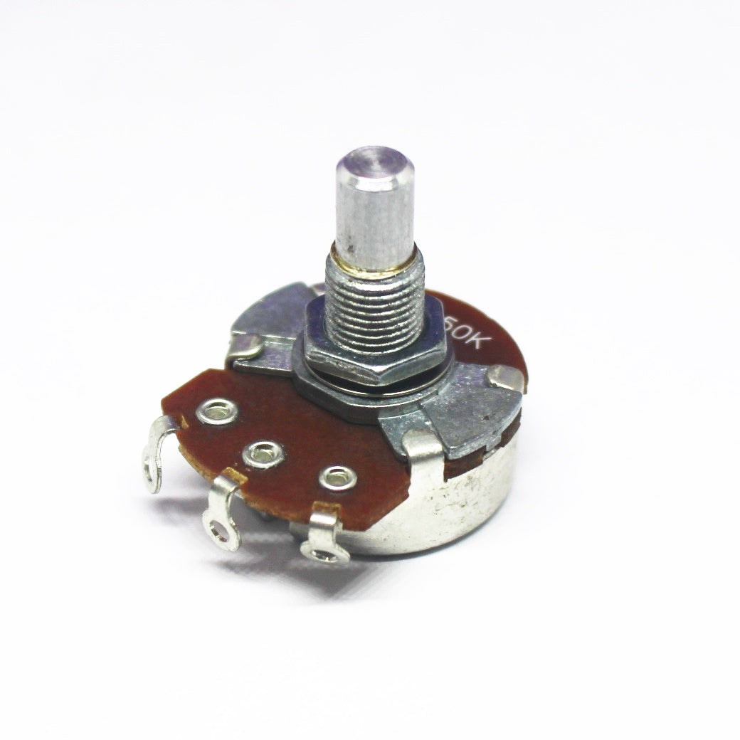 GE-029S-A5A - Alpha Full Size Solid Shaft Guitar Potentiometer - A500K