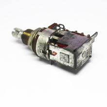 Load image into Gallery viewer, GE-C006 - B Stock Alpha Metric Potentiometer w/ Push Push Switch Brass Shaft  - B250K
