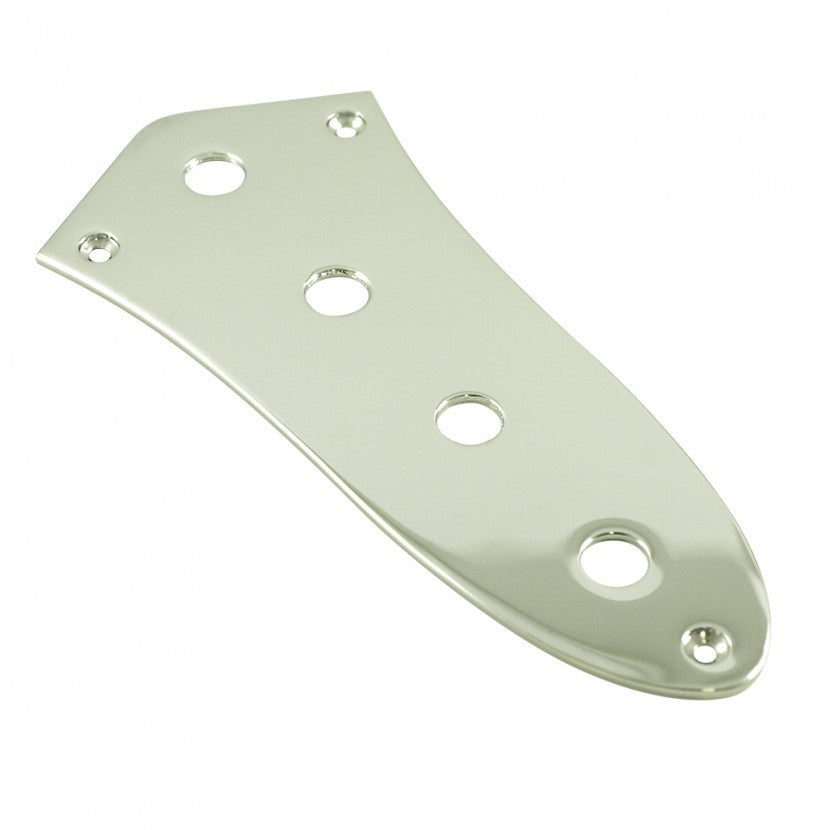 HW-037-NI - WDMUSIC Control Plate for Fender Jazz Bass - Nickel