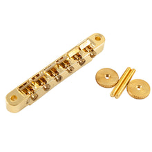 Load image into Gallery viewer, Kluson USA Replacement Wired ABR-1 Tune-O-Matic Bridge With Brass Saddles
